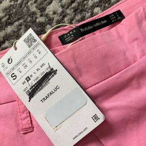 Pink Zara business pants